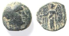 Ancient Coins - NABATAEAN. ARETAS II OR III DAMASCUS MINT. AE 18