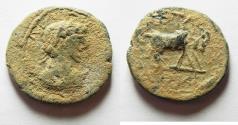 Ancient Coins - AS FOUND: ARABIA. PETRA. ELAGABALUS? AE 23, MORE LIKE GETA'S PORTRAIT