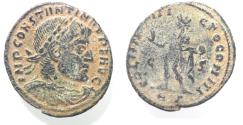 Ancient Coins - AS FOUND: CONSTANTINE I AE FOLLIS.