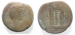 Ancient Coins - EGYPT, Alexandria. Augustus. 27 BC-AD 14. Æ Diobol.