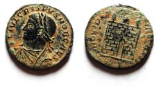 Ancient Coins - ORIGINAL PATINA. CRISPUS AE FOLLIS