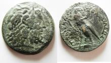 Ancient Coins - Ptolemaic Kingdom of Egypt. Ptolemy IV Philopator AE 38 mm. 222-204 BC. Alexandria mint.