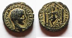 Ancient Coins - ARABIA. PETRA. ELAGABALUS AE 18