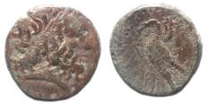 Ancient Coins - PTOLEMAIC KINGDOM. PTOLEMY II AE 17