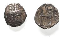 Ancient Coins - Kings of Persis. 2nd century BC. AR Obol