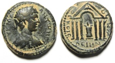 Ancient Coins - Decapolis. Dium under Caracalla (AD198-217). AE 29mm, 13.27g. Struck in civic year 268 (AD 205/6). 