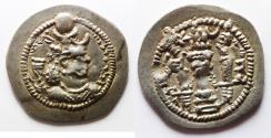 Ancient Coins - SASANIAN. Peroz (AD 457-484). AR drachm