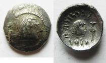 Ancient Coins - ARABIA, Southern. Himyar. Tha'rān Ya'ūb Yuhan'im. Circa AD 175-215. AR Unit