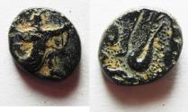Ancient Coins - STANDARD REFERNCE/ DONT THINK IT'S CORRECT: GREEK. Uncertain mint in Ionia under uncertain Persian satrap (c. 350-334 BC) AE 13mm, 1.88g. 