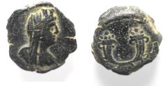 Ancient Coins - Decapolis. Petra. Pseudo-autonomous issues. Early 2nd century AD. Æ 12