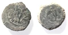 Ancient Coins - Judean Kingdom. Herod the Great. AE DOUBLE Prutah. 37 BC
