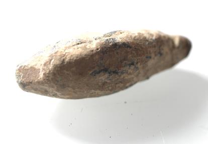 Ancient Coins - Greek Near East. Lead sling bullet (35 x 13 x 12 mm, 27.50g).