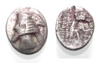 Ancient Coins - KINGS OF PARTHIA. Parthian Kingdom. SILVER DRACHM .