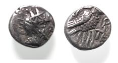 Ancient Coins - Arabia Felix. Saba’. Mid-fourth-second century BC. AR quarter unit (10mm, 1.14g).
