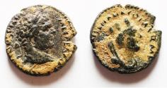Ancient Coins - MESOPOTAMIA, Carrhae. Caracalla. AD 198-217. Æ 14