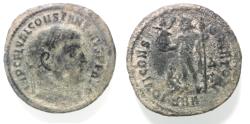 Ancient Coins - ORIGINAL DESERT PATINA. BEAUTIFUL CONSTANTINE THE GREAT AE FOLLIS.