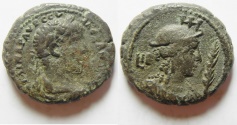 Ancient Coins - Egypt. Alexandria under Severus Alexander (AD 222-235). Billon tetradrachm (24mm, 12.6 g). Struck in regnal year 12 (AD232/3). 