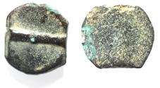 Ancient Coins - BRONZE UNSTRUCK PRUTAH FLAN