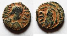 Ancient Coins - Justinian I (527-565). Æ 5 Nummi. Theoupolis (Antioch).