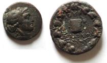 Ancient Coins - Phoenicia. Sidon. AE 22mm, 6.78g. Struck in Pompeian Era year 49 (15/14 BC).