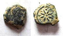 Ancient Coins - ALEXANDRIA . EGYPT. TRAJAN AE DICHALKON.