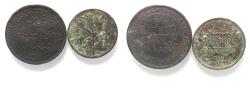 World Coins - PALESTINE AND OMAN. LOT OF TWO COINS