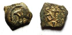 Ancient Coins - Judaea, Herod the Great, 37 - 4 B.C. AE prutah.