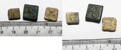 Ancient Coins - ANCIENT ROMAN & BYZANTINE BRONZE WEIGHTS. 400 - 800 A.D