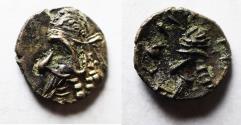 Ancient Coins - Kings of Persis. 2nd century BC. AR Diobol