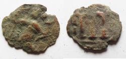 World Coins - ARAB-BYZANTINE AE FALS. IMITATING CONSTANS II AE FOLLIS