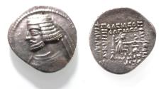 Ancient Coins - KINGS OF PARTHIA. Parthian Kingdom. SILVER DRACHM .