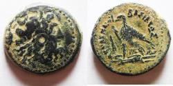 Ancient Coins - PTOLEMAIC KINGDOM. PTOLEMY II OR III AE 20