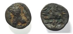 Ancient Coins - Kings of Persis. 2nd century BC. AR Obol