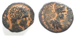 Ancient Coins - Mesopotamia, Osrhoene. Edessa under Septimius Severus and Abgar VIII (AD 193-211). AE 17mm, 4.46g.