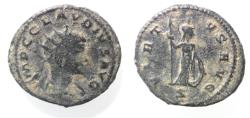Ancient Coins - ORIGINAL DESERT PATINA. BEAUTIFUL CLAUDIUS II GOTHICUS  BI ANTONINIANUS