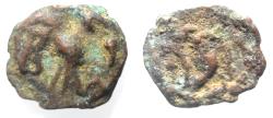Ancient Coins - Arabia Felix. Hadhramawt. First century BC-first century AD. Cast AE 21. Shaqar mint.