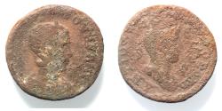 Ancient Coins - AS FOUND: ANTIOCH.  AE27 (Octassarion). Otacilia Severa. TYCHE