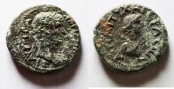 Ancient Coins - DECAPOLIS. GERASA. HADRIAN AE 20