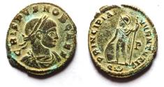 Ancient Coins - ROMAN IMPERIAL. CRISPUS AE FOLLIS.