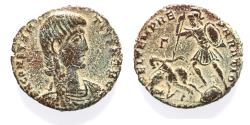Ancient Coins - CONSTANTIUS GALLUS AE . FALLEN HORSEMAN