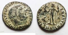 Ancient Coins - AS FOUND: CONSTANTINE I AE FOLLIS.