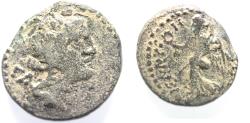 Ancient Coins - DECAPOLIS, Nysa-Scythopolis. Aulus Gabinius. Proconsul, 57-55 BC. AE 19