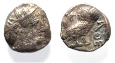 Ancient Coins - ARABIA, Southern. Saba'. Late 4th–mid 2nd centuries BC. AR Unit