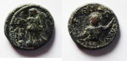 Ancient Coins - Syria, Seleucis and Pieria. Balanea (as Leucas-Claudia). Pseudo-autonomous issue. Time of Claudius, AD 41-54.AE 16mm, 3.98g.