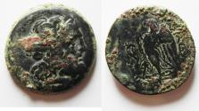 Ancient Coins - PTOLEMAIC KINGDOM. PTOLEMY IV. AE 25