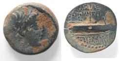 Ancient Coins - SELEUCID KINGDOM. DEMETRIUS II AE 18. TYRE