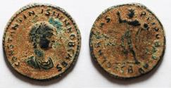 Ancient Coins - AS FOUND: CONSTANTINE II AE FOLLIS.