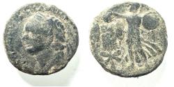 Ancient Coins - AS FOUND: JUDAEA, Judaea Capta. Domitian. AD 81-96. Æ 22. Caesarea
