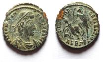 Ancient Coins - CONSTANTIUS II AE . FALLEN HORSEMAN. ALEXANDRIA