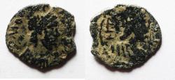 Ancient Coins - Arabia. Bostra under Commodus (AD 177-192). AE 12mm, 0.70g.